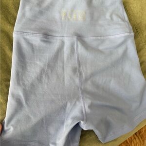 Fleo Women's Sky Blue Athletic Shorts